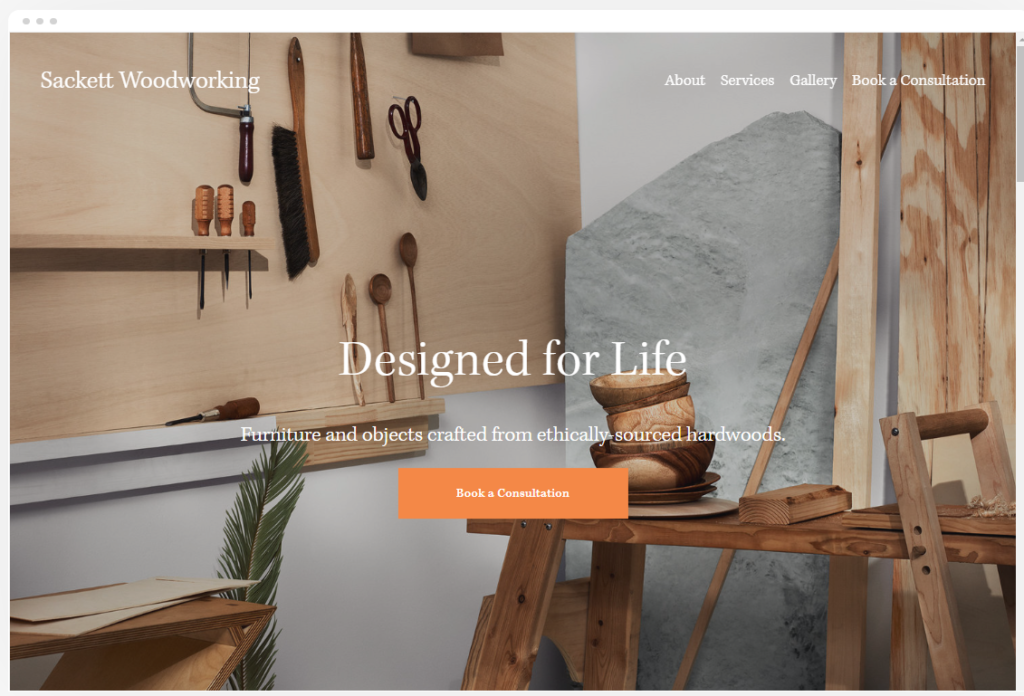 squarespace template for architecture firm website design